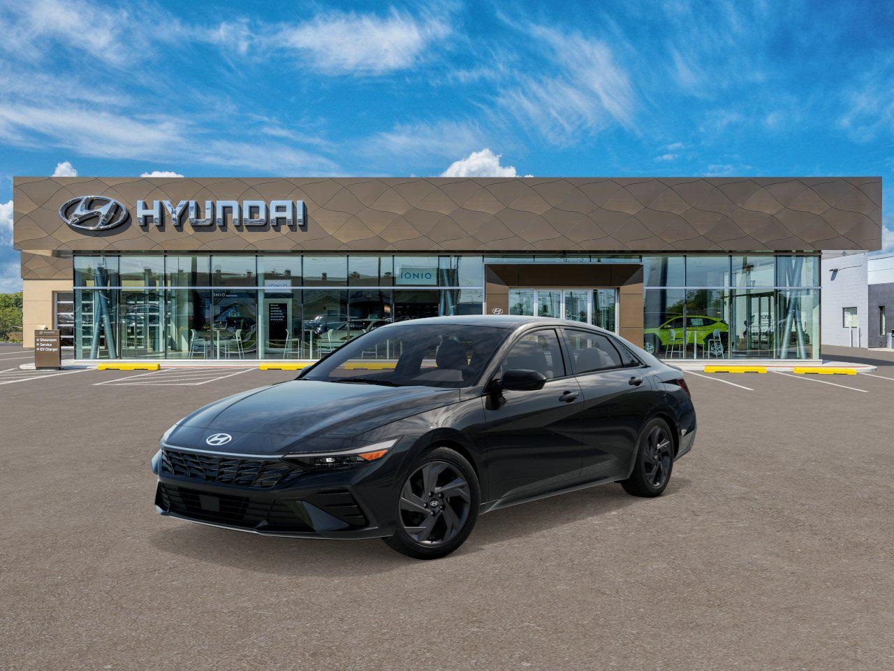 Photo view of 2026 Hyundai Elantra in Black