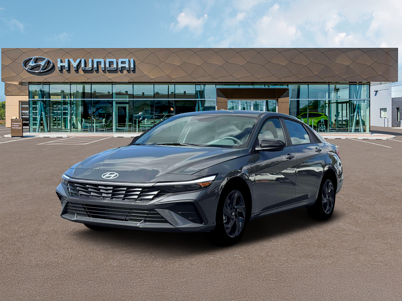 Photo view of 2026 Hyundai Elantra in Gray