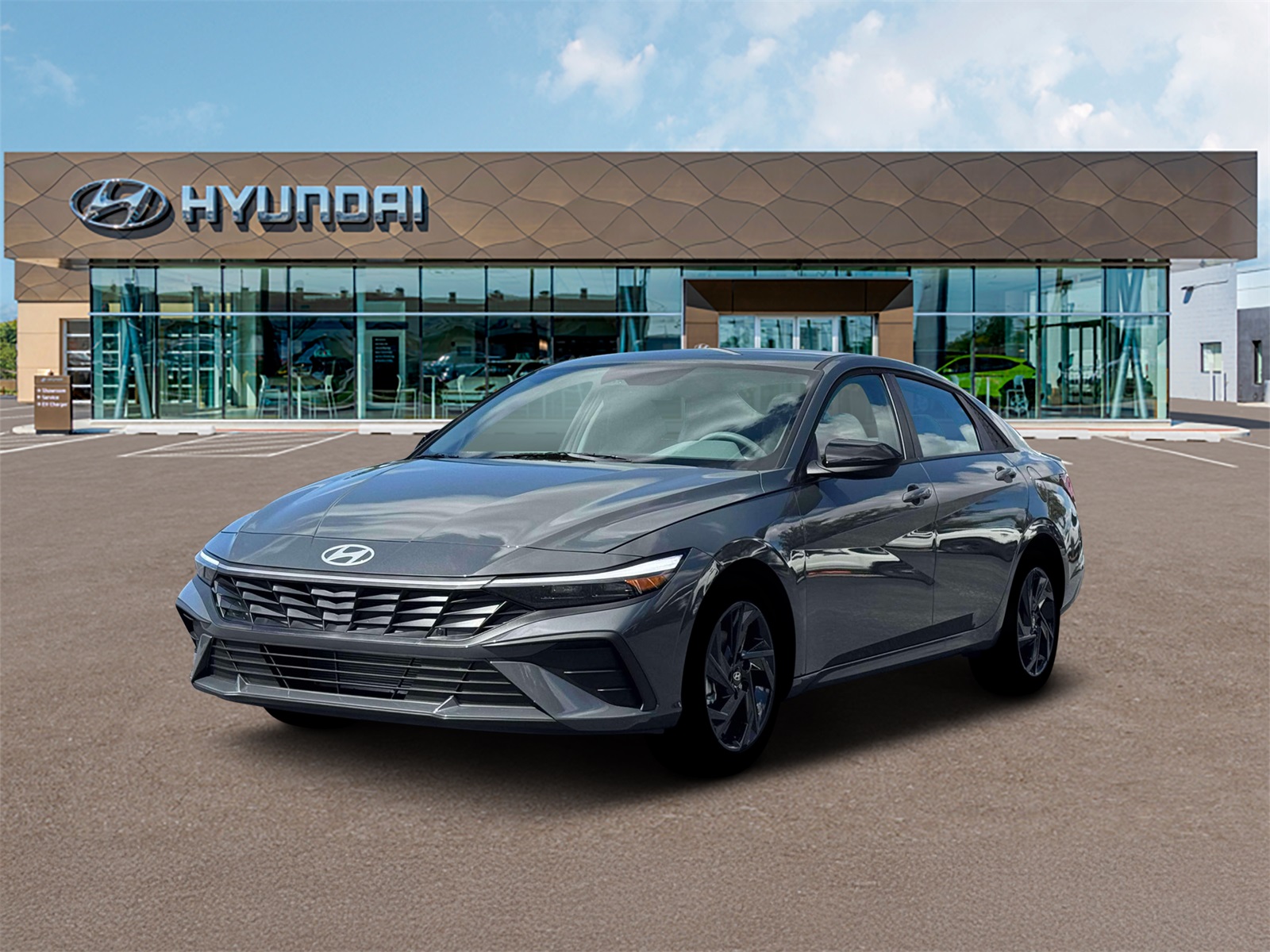 Photo view of 2026 Hyundai Elantra in Gray