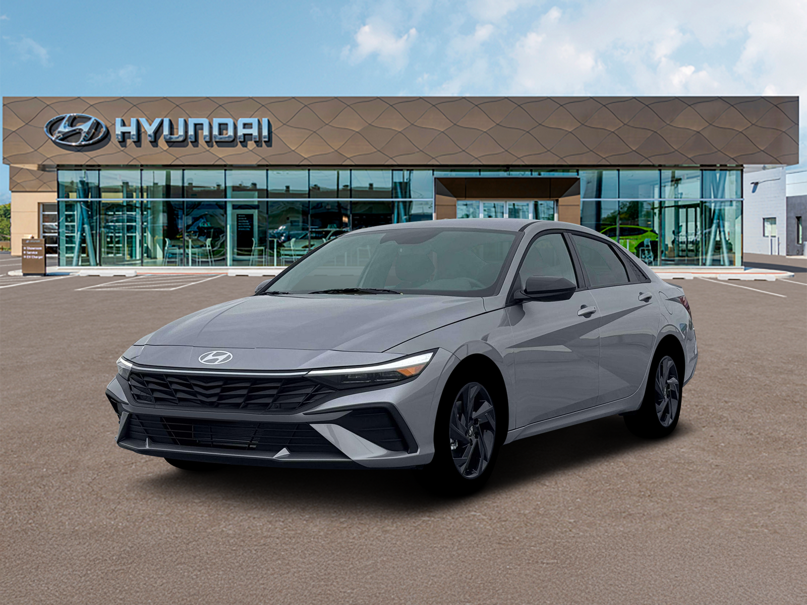 Photo view of 2026 Hyundai Elantra in Silver