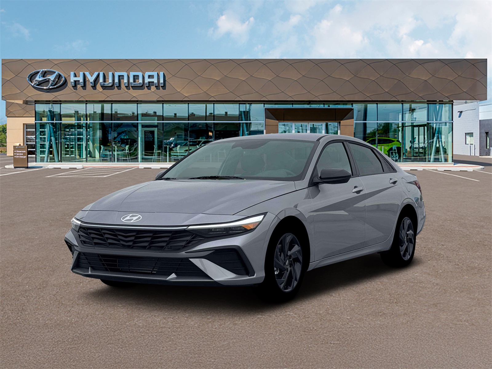 Photo view of 2026 Hyundai Elantra in Gray