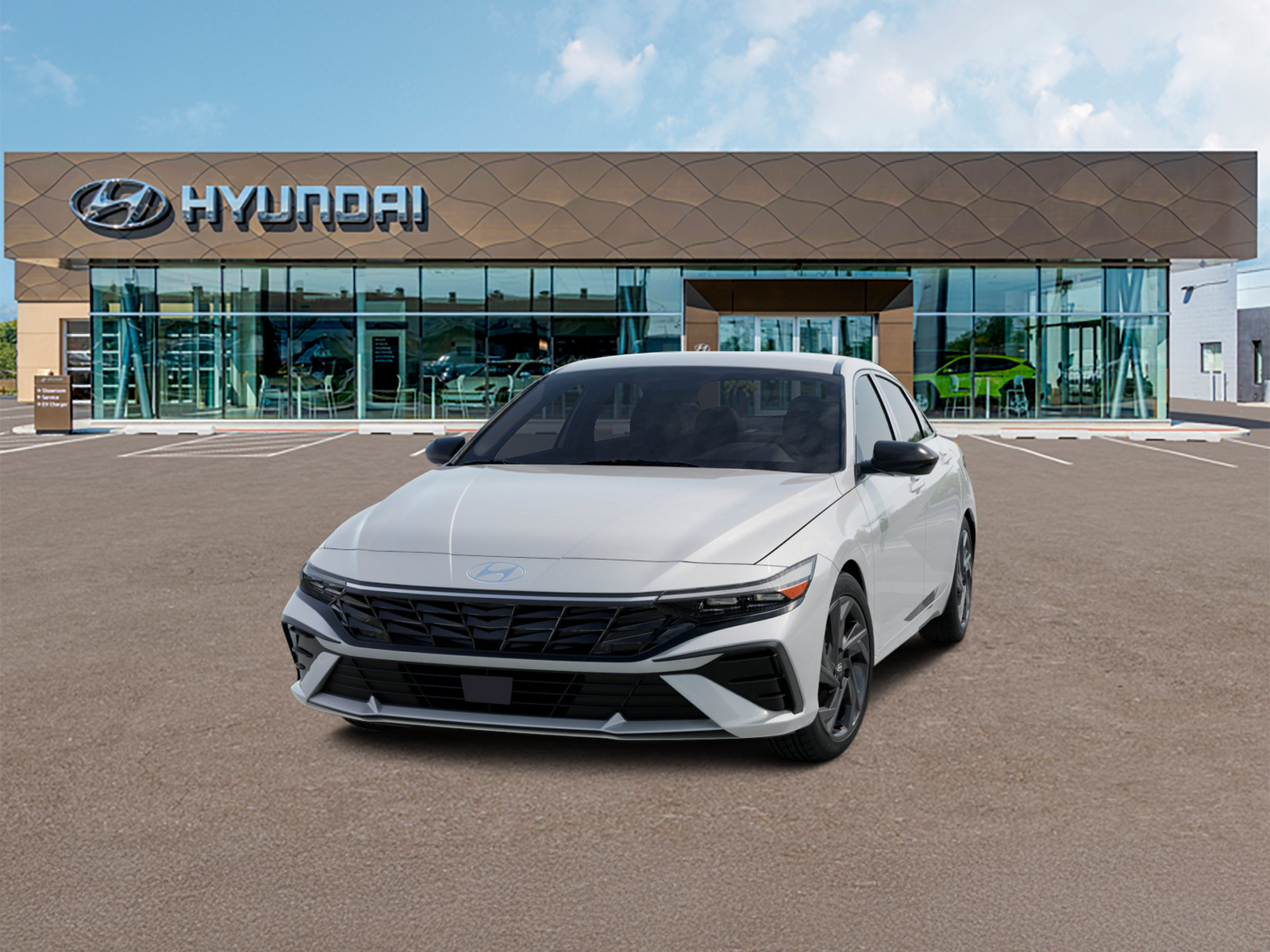 Photo view of 2026 Hyundai Elantra in White