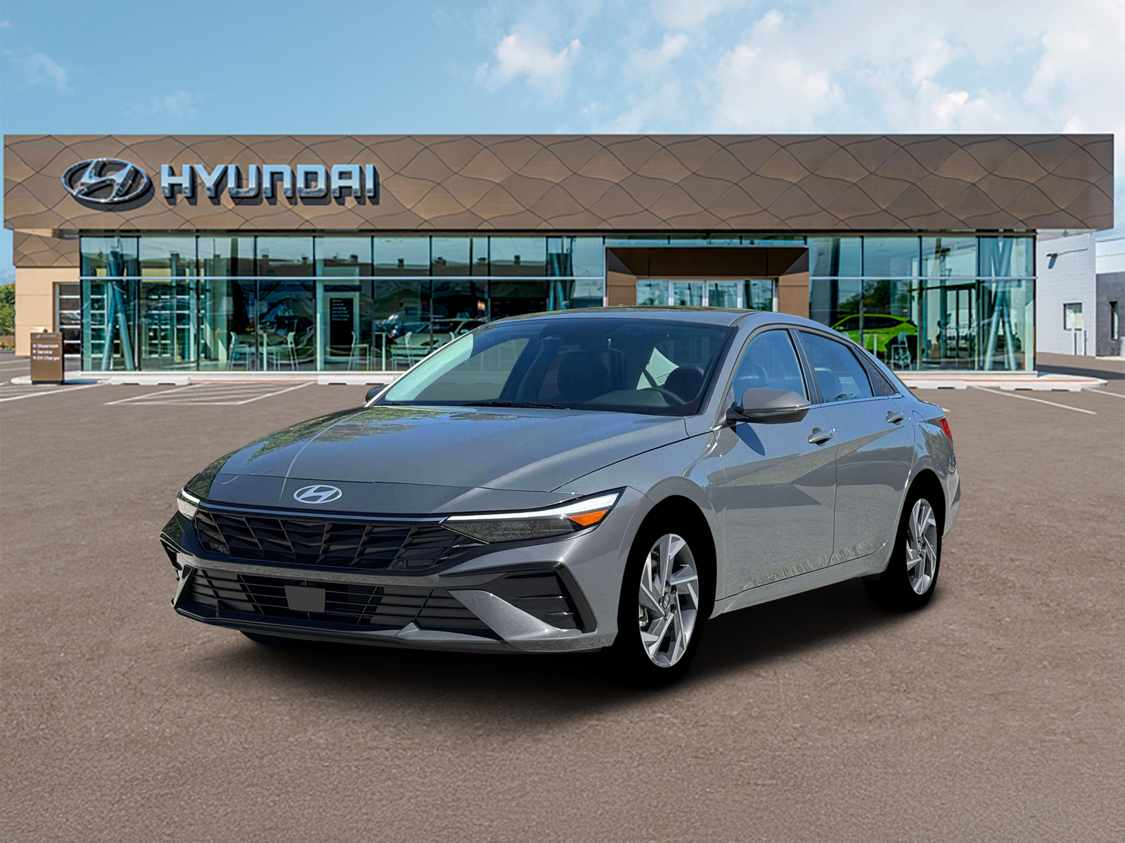 Photo view of 2026 Hyundai Elantra in Gray