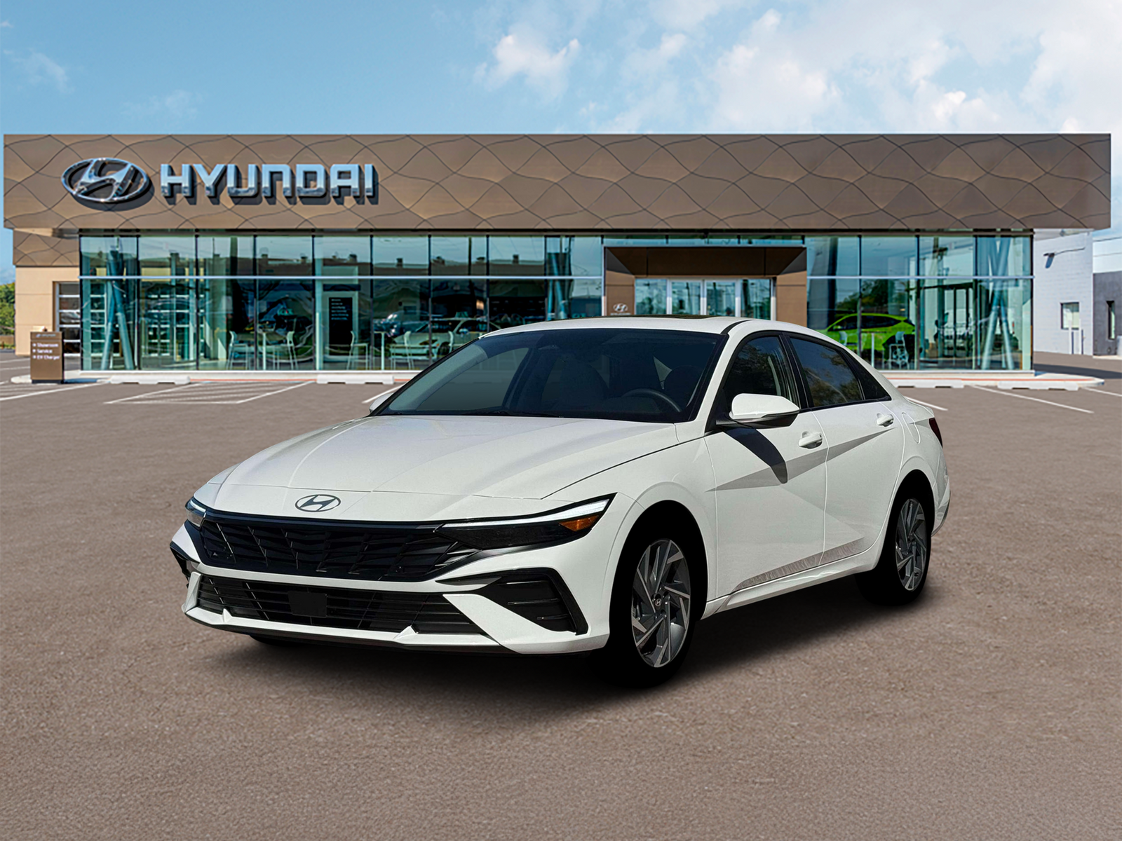 Photo view of 2026 Hyundai Elantra in White