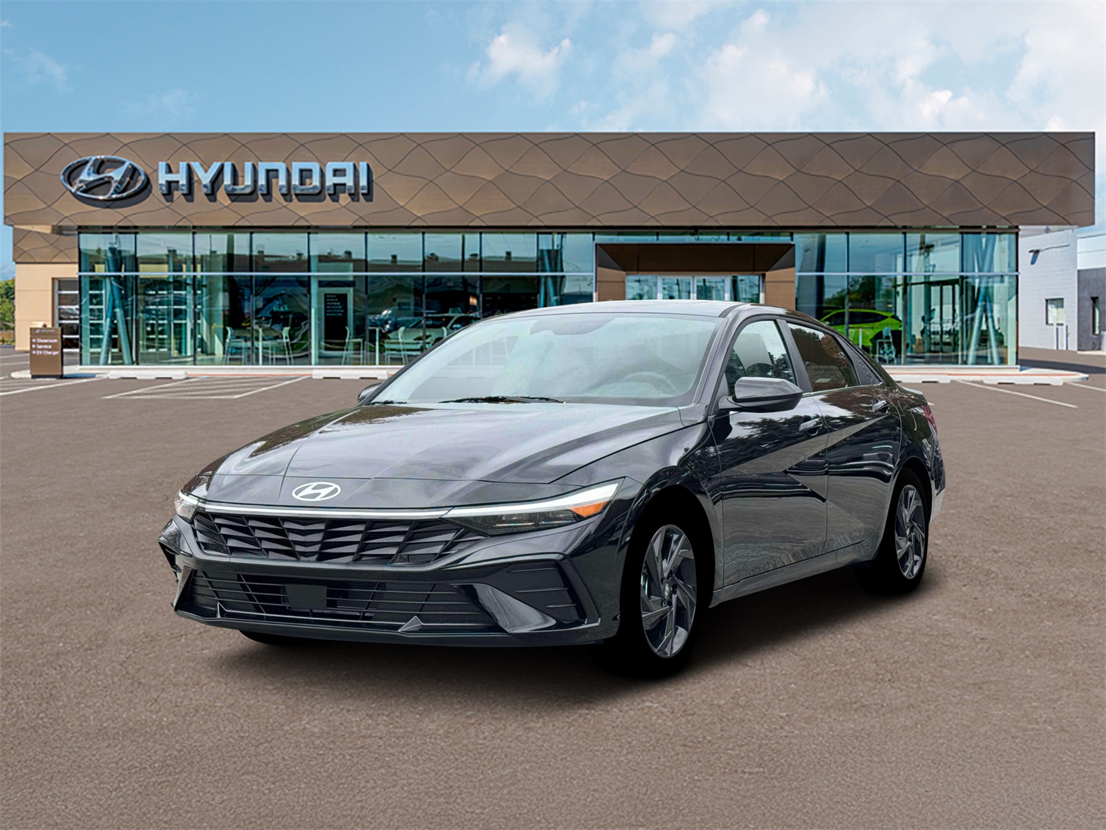 Photo view of 2026 Hyundai Elantra in Black