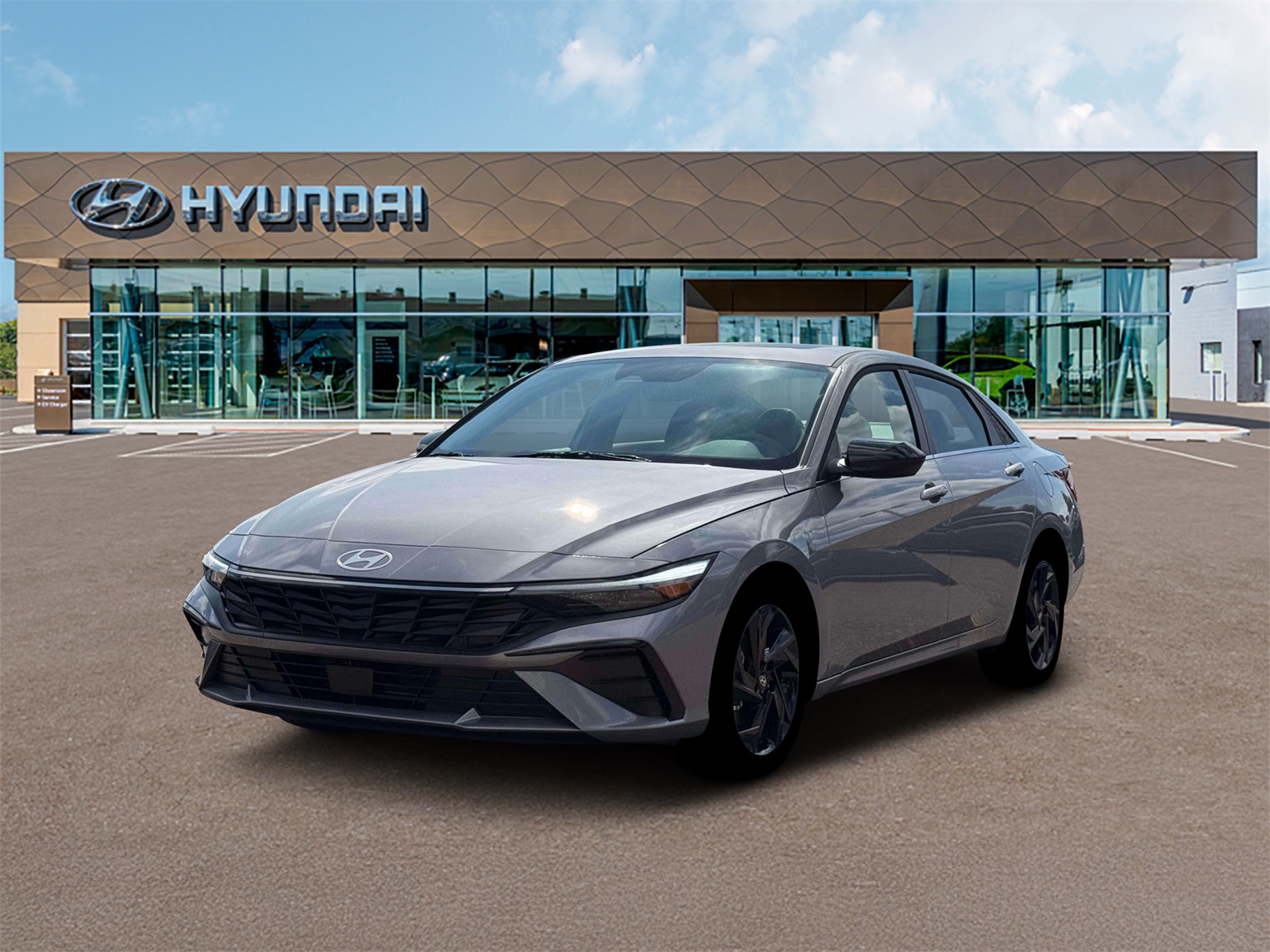 Photo view of 2026 Hyundai Elantra in Gray