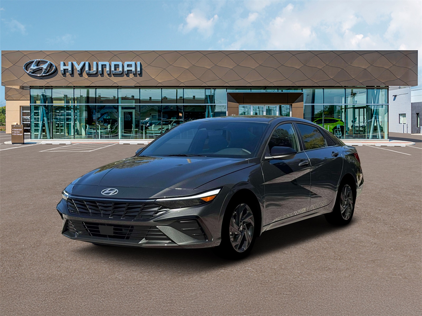 Photo view of 2026 Hyundai Elantra in Gray