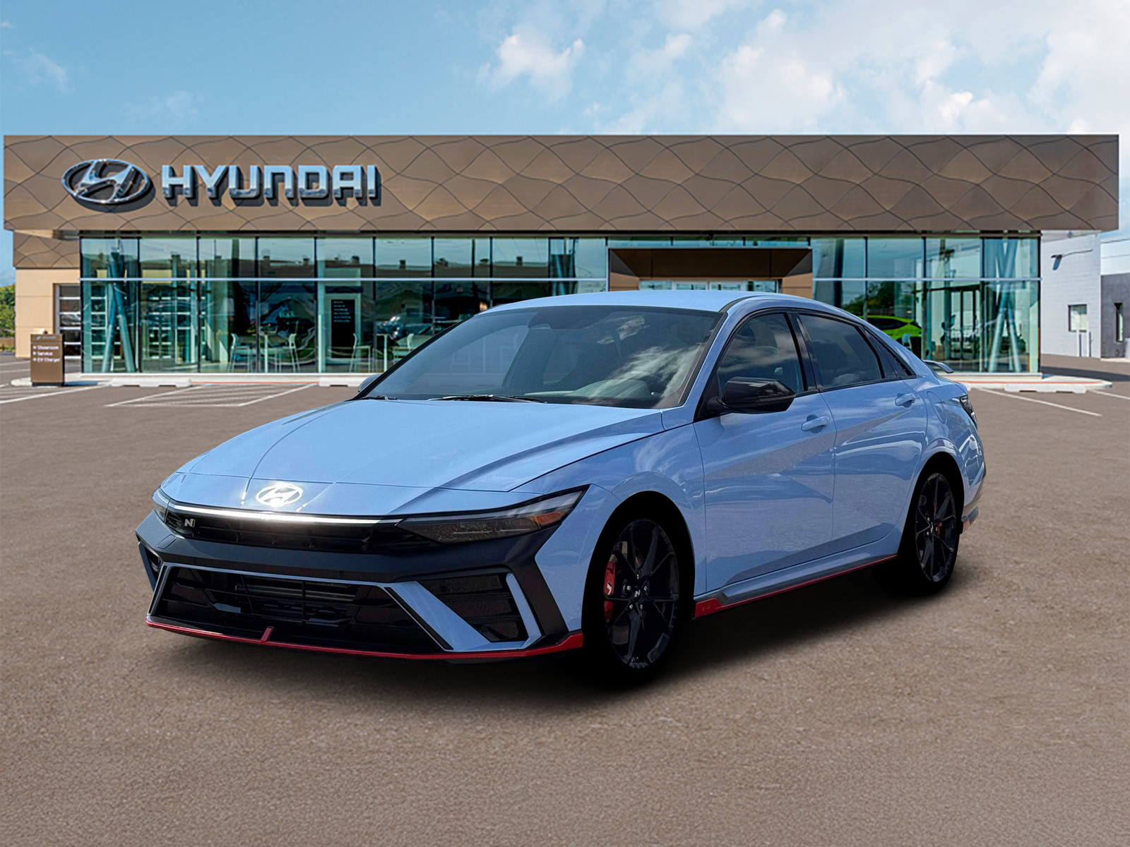 Photo view of 2026 Hyundai Elantra N in Blue