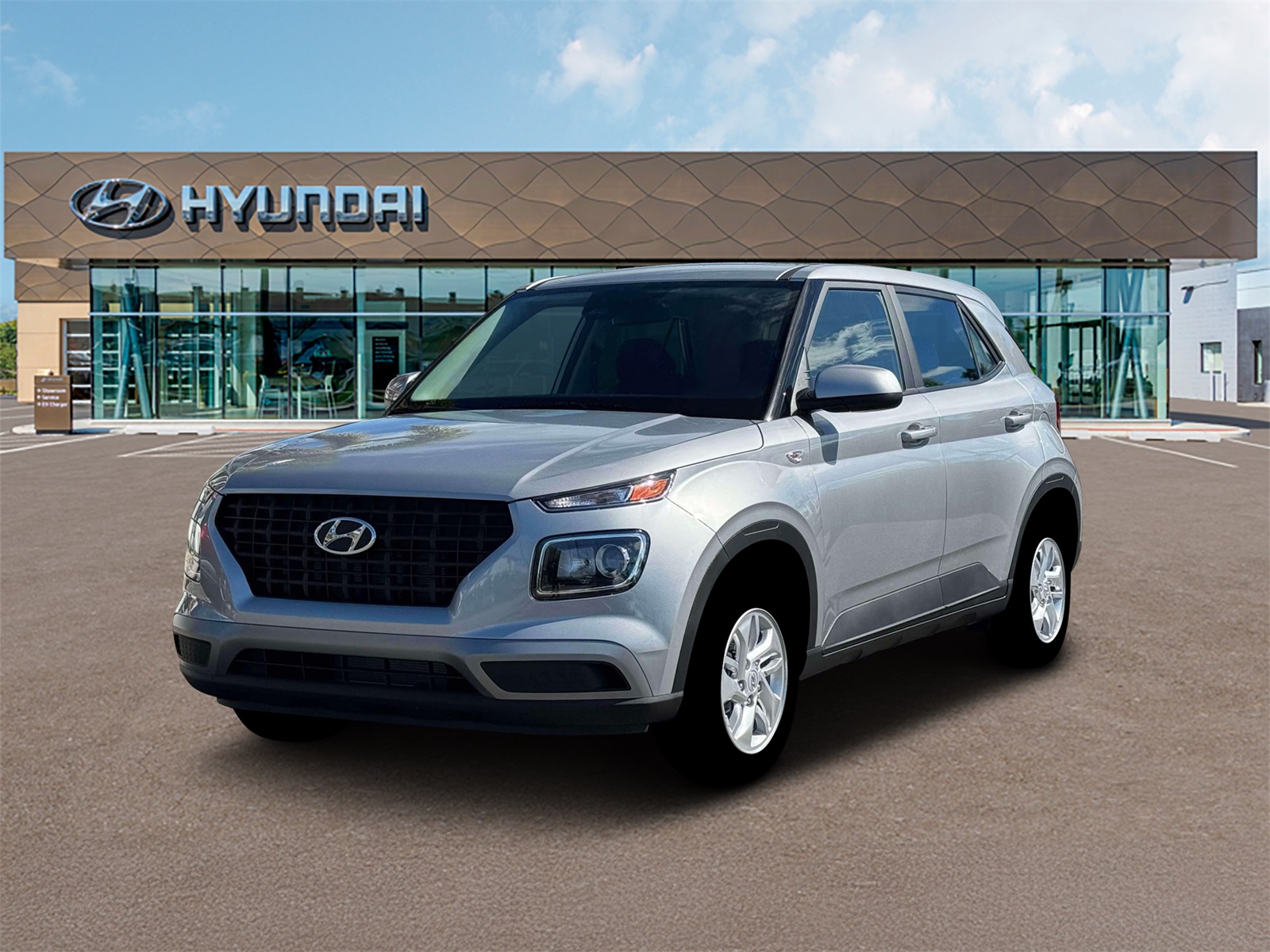 Photo view of 2026 Hyundai Venue in Silver
