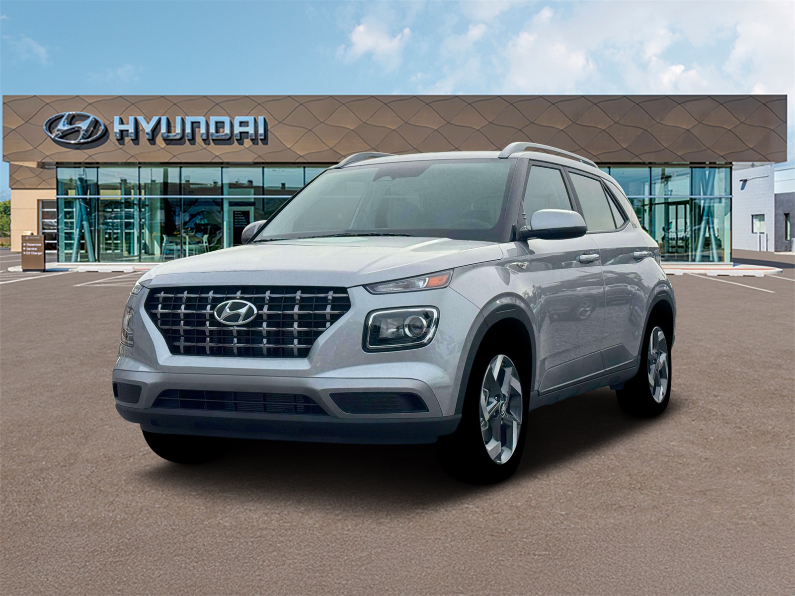 Photo view of 2026 Hyundai Venue in Silver