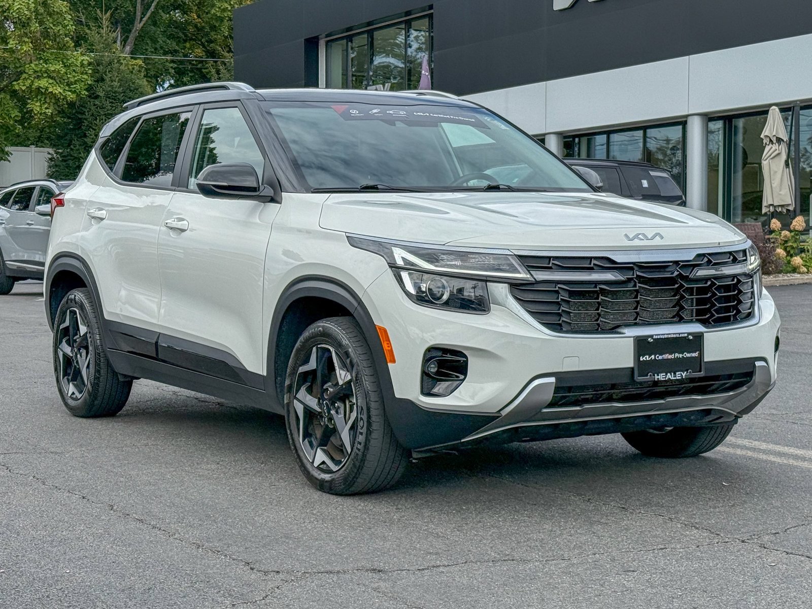 Photo view of 2025 Kia Seltos in White
