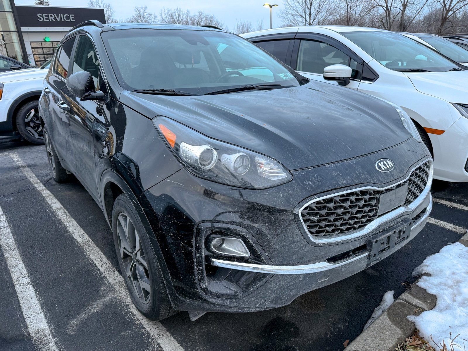 Photo view of 2020 Kia Sportage in Black