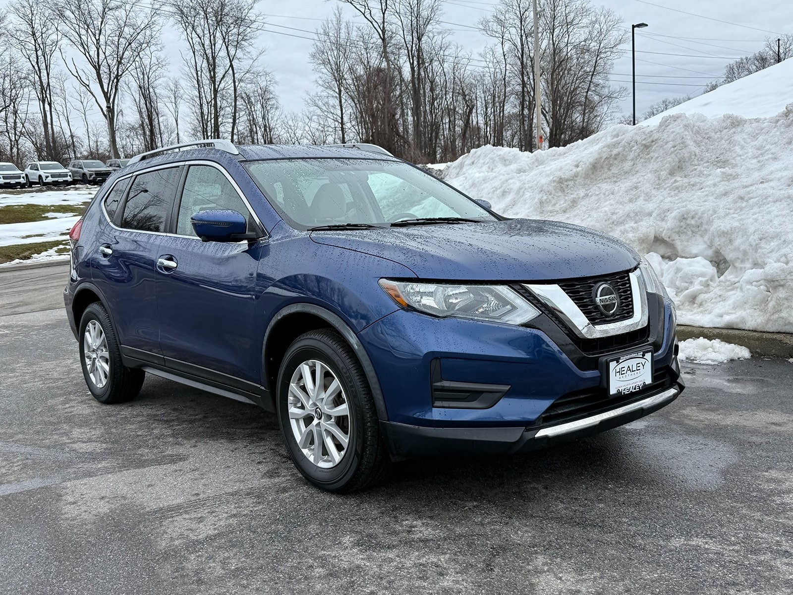 Photo view of 2018 Nissan Rogue in Blue
