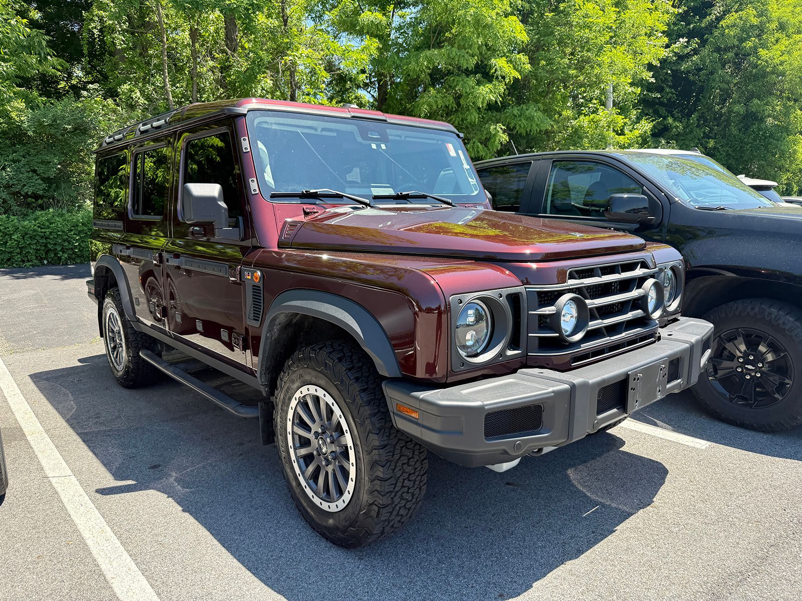 Photo view of 2024 INEOS Grenadier in Maroon