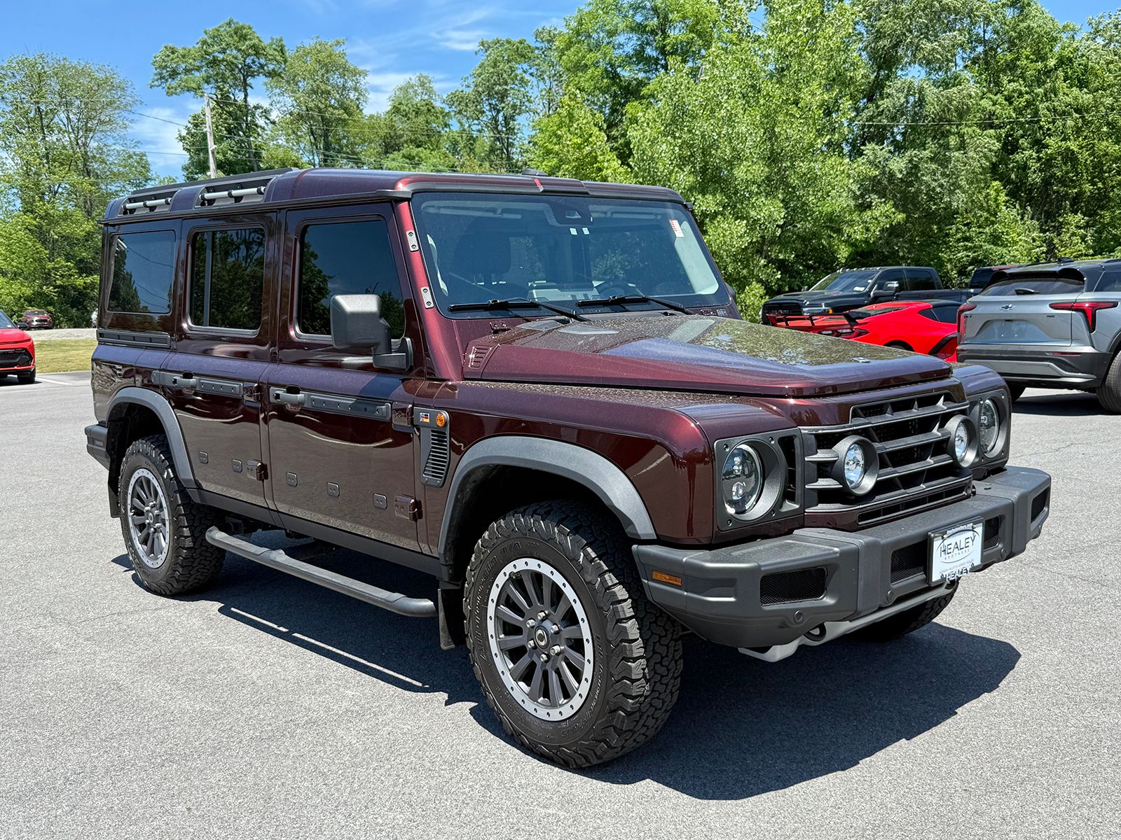 Photo view of 2024 INEOS Grenadier in Maroon