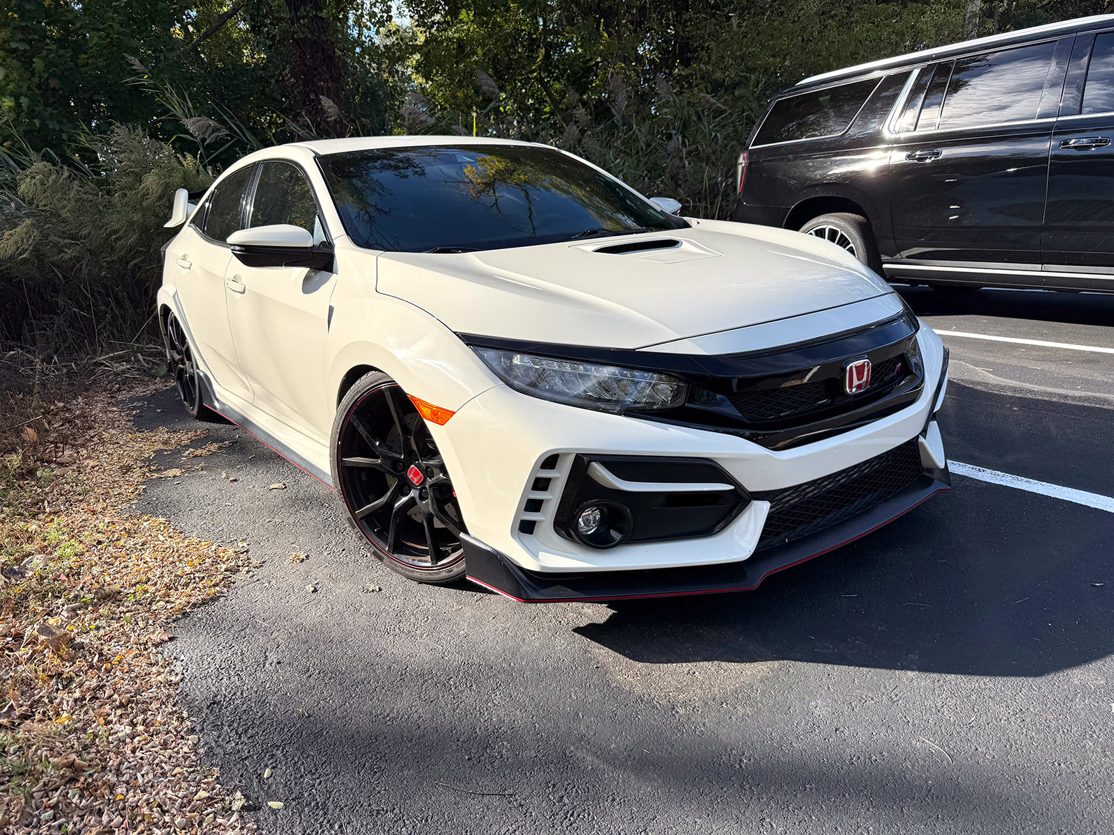 Photo view of 2021 Honda Civic Type R in White