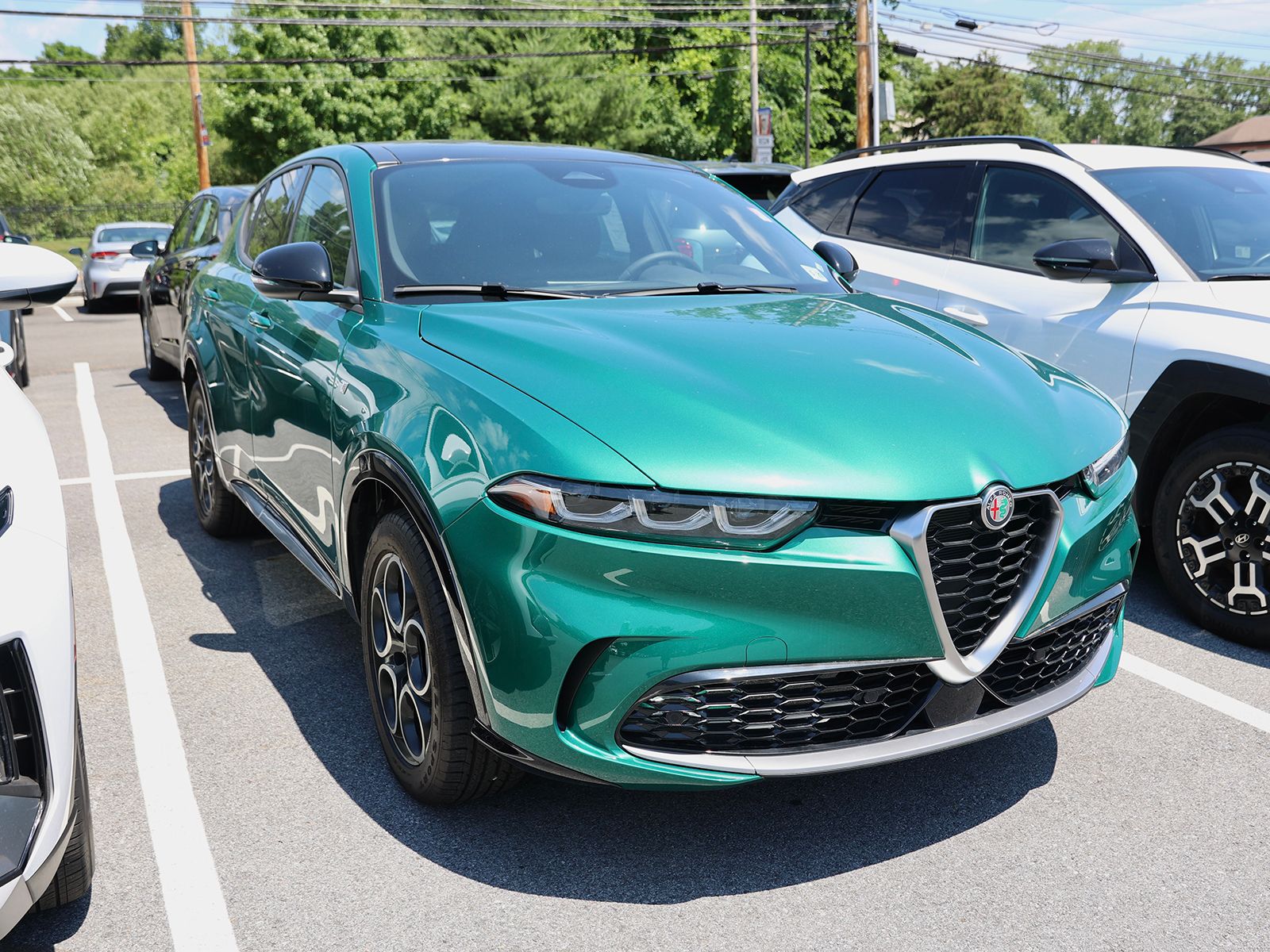 Photo view of 2024 Alfa Romeo Tonale in Green