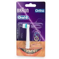 BRAUN oralb ortho replacement brushhead