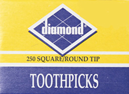 DIAMOND ROUND TOOTHPICK MARQUIS 250
