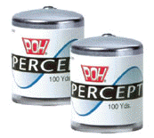 POH percept floss lite wax 420 black