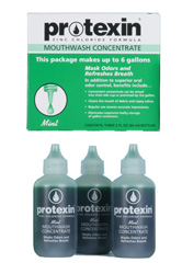 PROTEXIN ORAL RINSE CONCENTRATE PEPPERMEINT 1OZ (3)