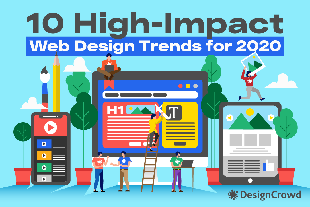 10 High-Impact Web Design Trends for 2020