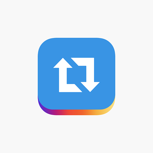 instagram-tool-to-improve-online-presence-logo-of-repost-for-instagram