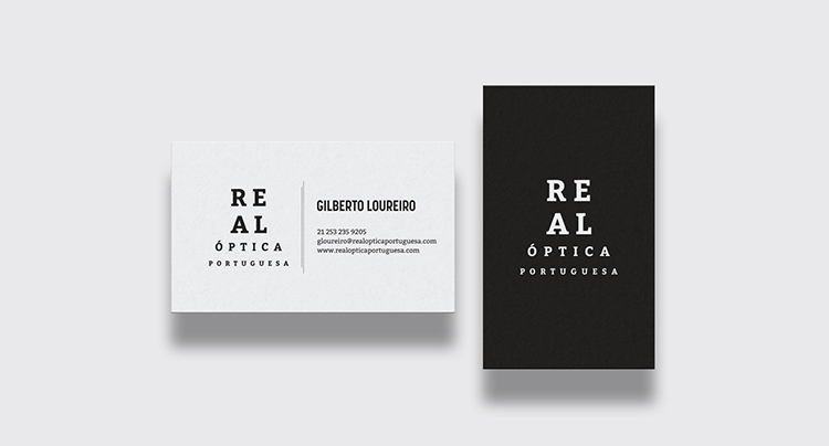 Serious, eyewear business card by HYPdesign