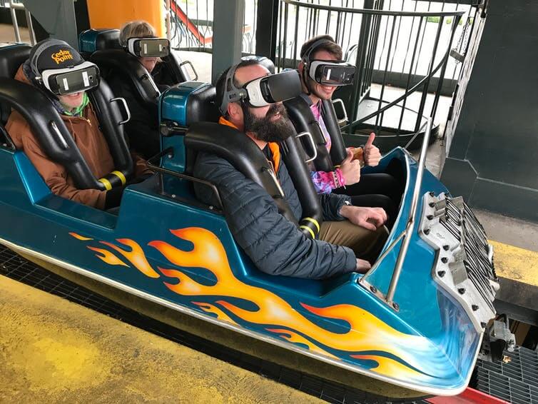 Theme Park Rides Use VR Technologies