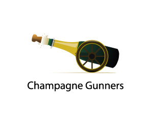 Champagne Logo Design by Mds