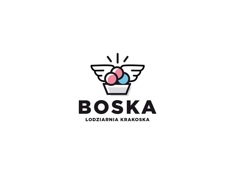Ice Cream Logo Design by Damian