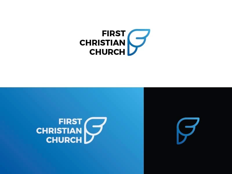 Blue Logo Design by Feliy Fernando