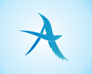 Fly Logo Design by Muxriax