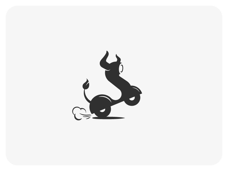Bull Logo Design by Dalajlampa