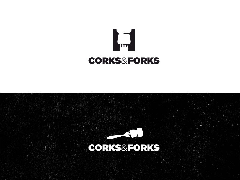 Fork Logo Design by Atvento Graphics
