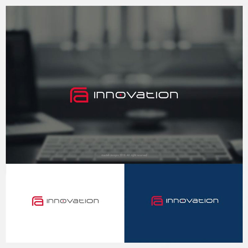 Red Logo Design by Madeli