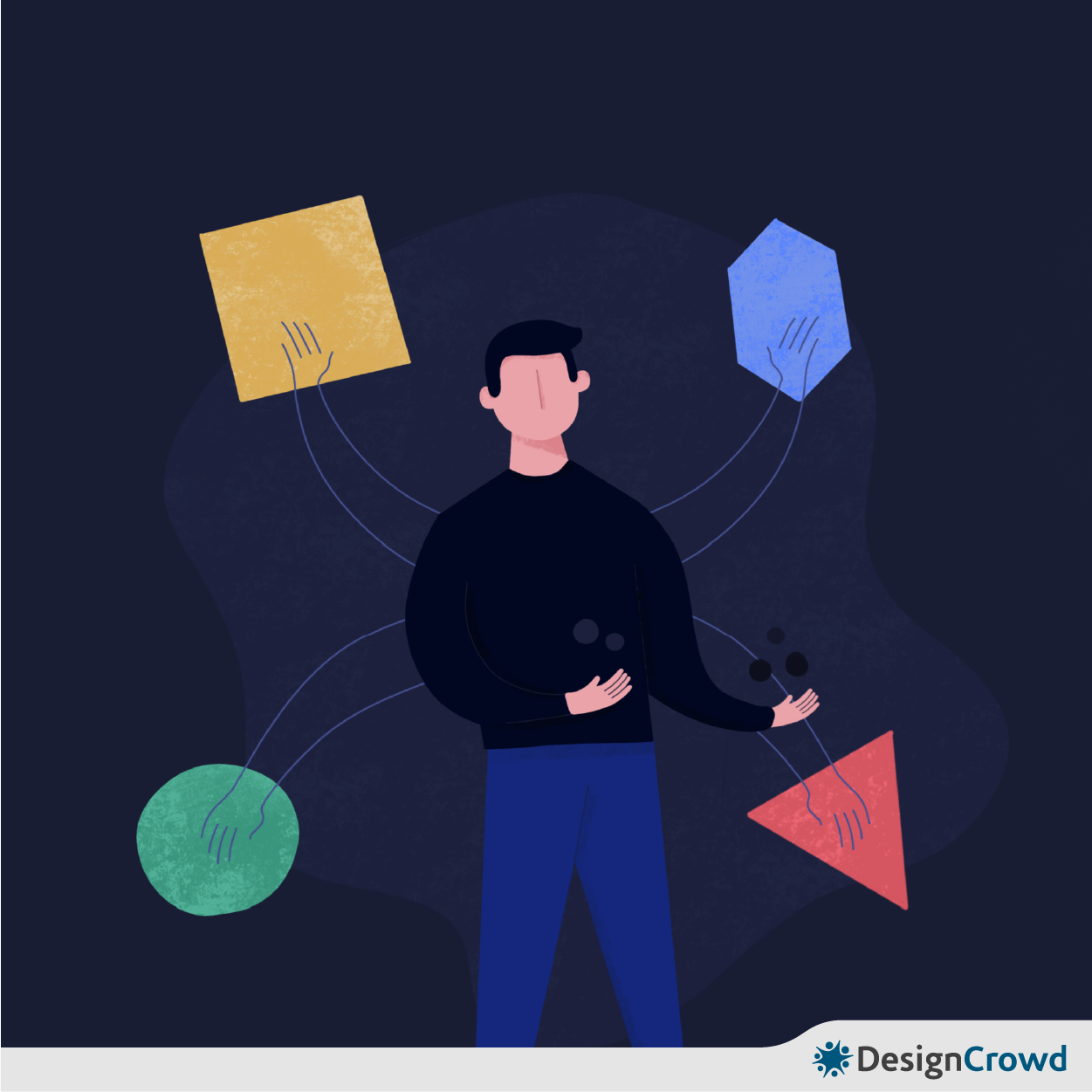 a-man-evaluating-different-metrics-of-an-email-a-b-test