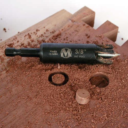 5 Piece Plug & Tenon Set w/ Case, Plug Cutters Eagle America