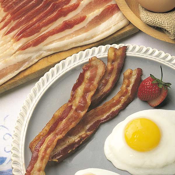 Uncooked HickorySmoked Country Ham Slices Edwards Virginia Smokehouse