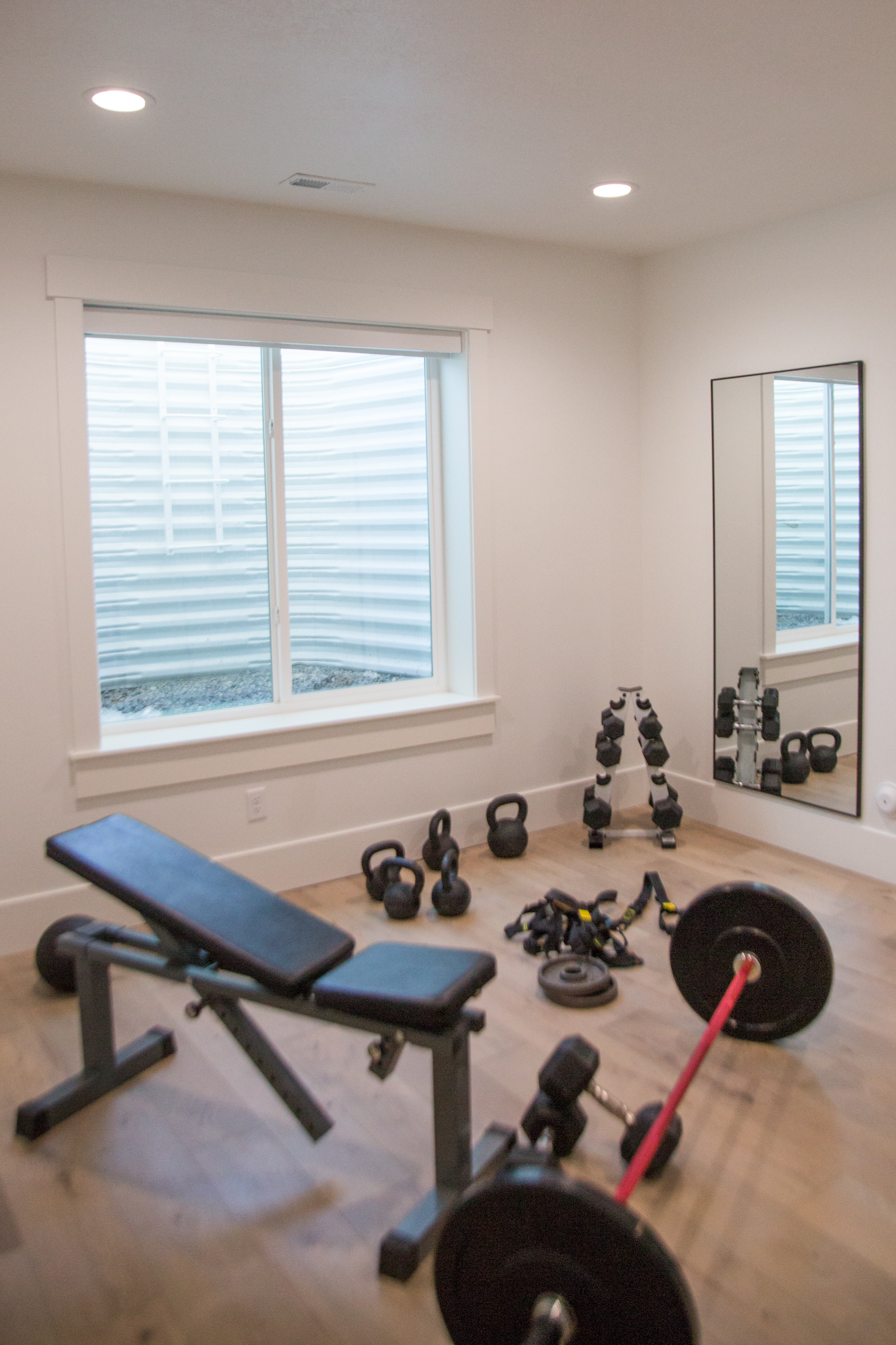 Adding a Home Gym in the Basement