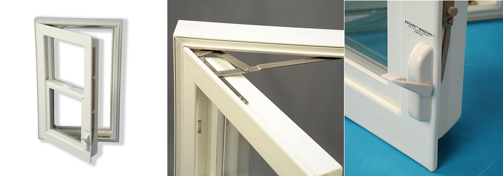 Why a Single Hung In-Swing Escape Window Is Ideal for Basement Egress