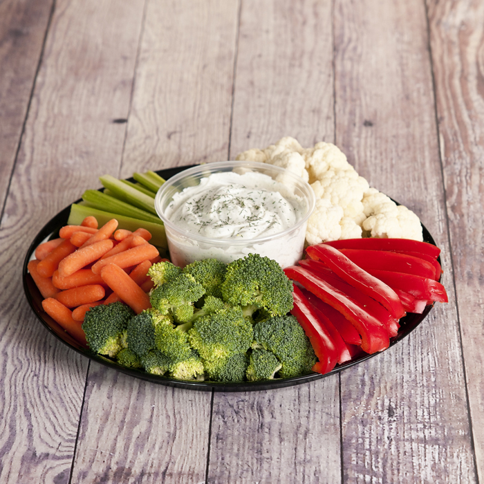 Fresh Veggie Tray, Party Trays elé Cake Co.