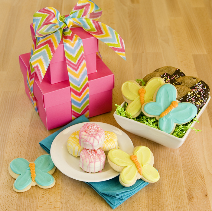 Butterfly Kiss Mini Gift Tower, Gift Towers elé Cake Co.