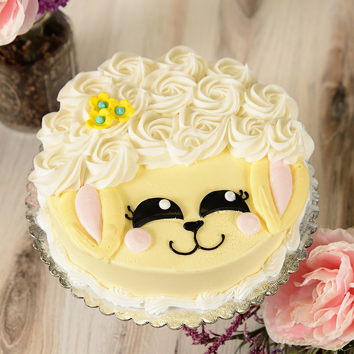Sweet Lamb 6 Single Round, Sweet Lamb Cake elé Cake Co.