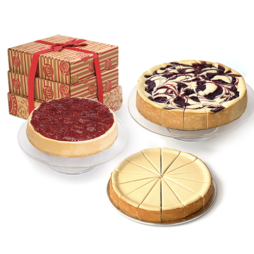 Red, White and Blue Cheesecake Tower