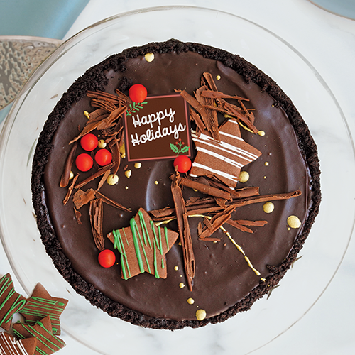 Happy Holidays Cheesecake