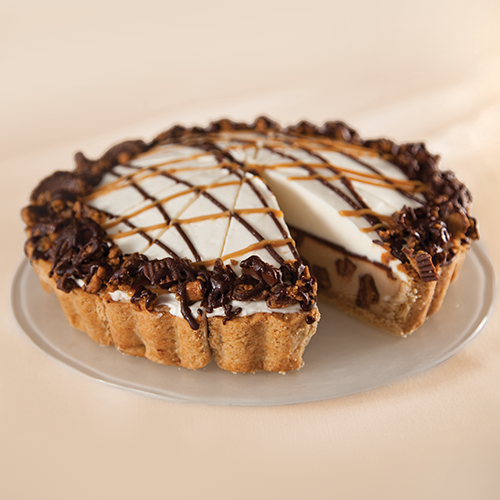 Chocolate Peanut Butter Cheesecake made with Reese's Peanut Butter Cups