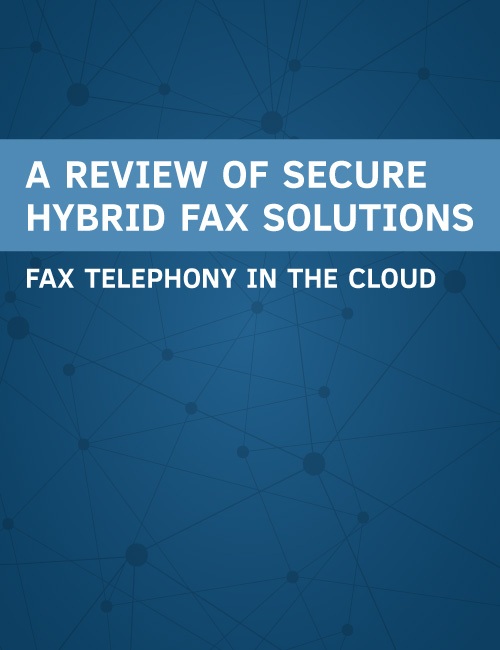 A Review of Secure Hybrid Fax Solutions