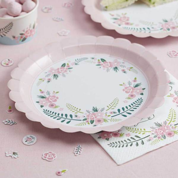 Paper Plates Napkins and Party Supplies From Fancy Flours