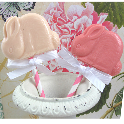 Bunny Lollipop Chocolate Mold, Fancy Flours
